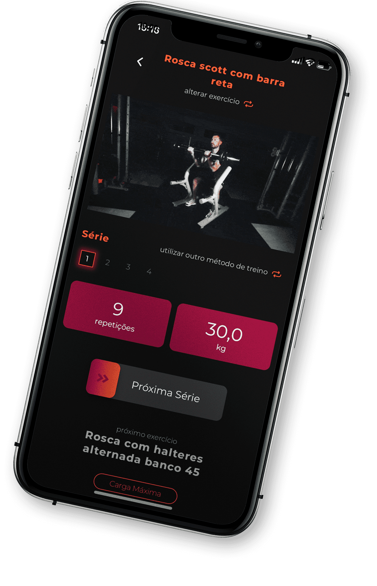 aplicativo de academia